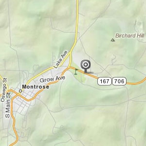 Map of Montrose store
